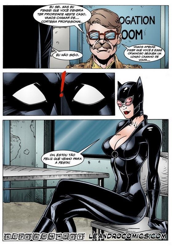 Batman HentaI - Batman e Mulher Gato na Putaria