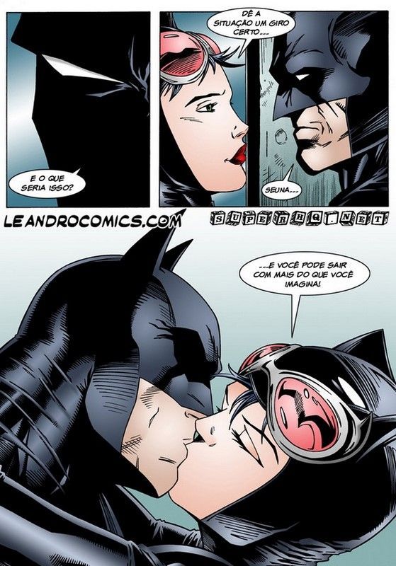 Batman HentaI - Batman e Mulher Gato na Putaria
