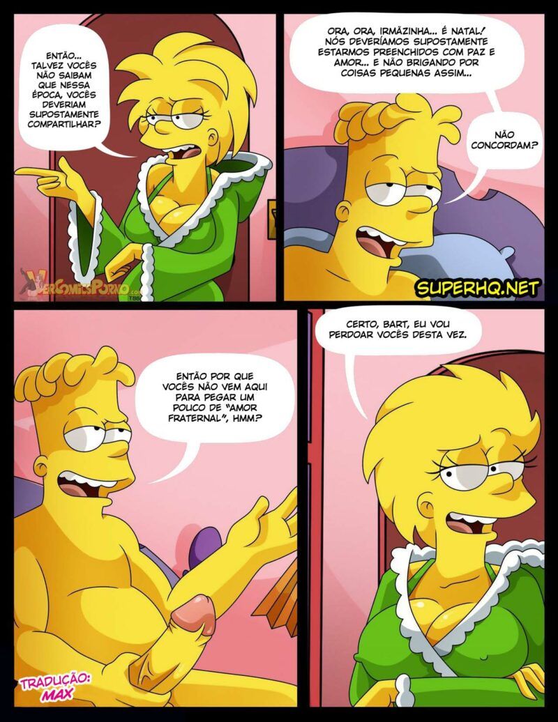 Marge Dando Prazer ao Filho Bart