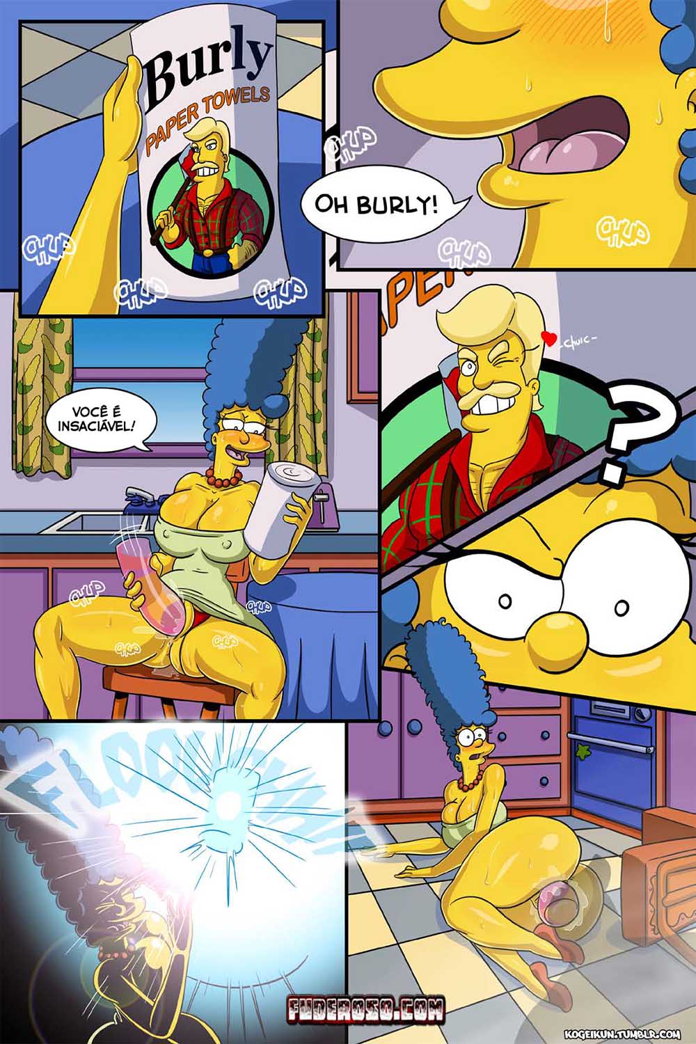 Os Simpsons Hentai - As Fantasias Sexuais de Marge