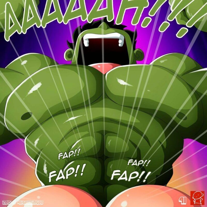 Viúva Negra Hentai - Putaria Gostosa com o Hulk