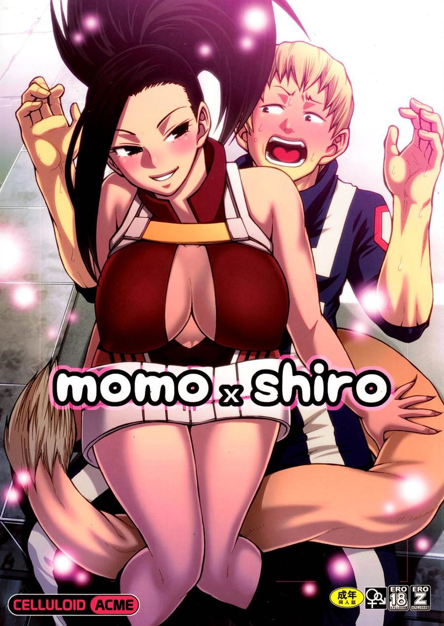 Momo x Shiro - Boku no Hero Hentai - Foto 1