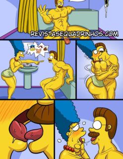 O Dia dos Namorados - Os Simpsons Hentai - Foto 17