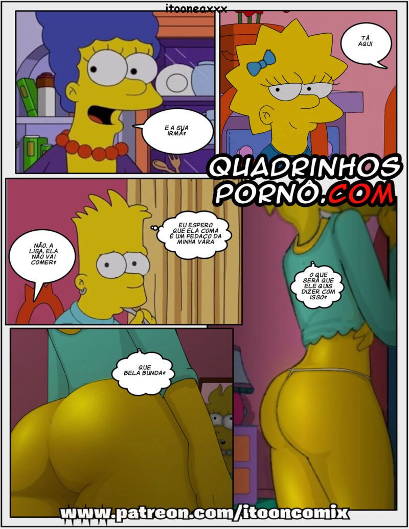 Os Simpsons - Affinity - Quadrinhos Porno - Hentai HQ e Quadrinhos Eroticos