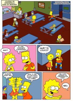 Bart e Lisa Simpsons – Sexo na Escola - Foto 1